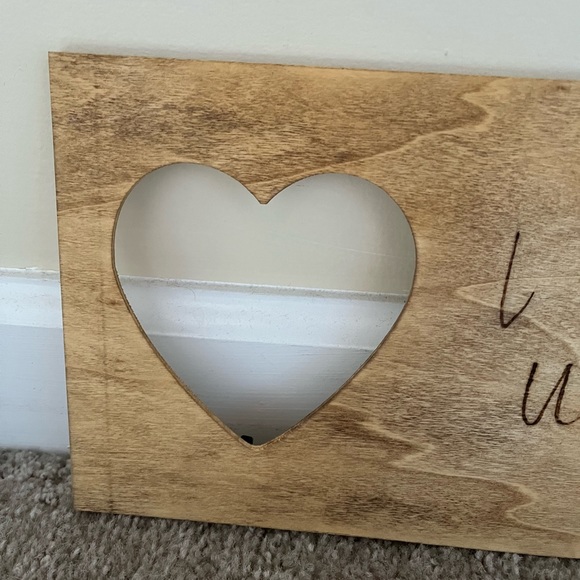 Wood Burned Picture Frame - Picture 4 of 4